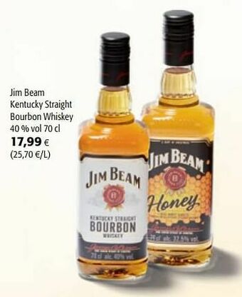 Colruyt Jim beam kentucky straight bourbon whiskey aanbieding