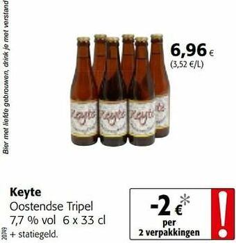Colruyt Keyte oostendse tripel aanbieding