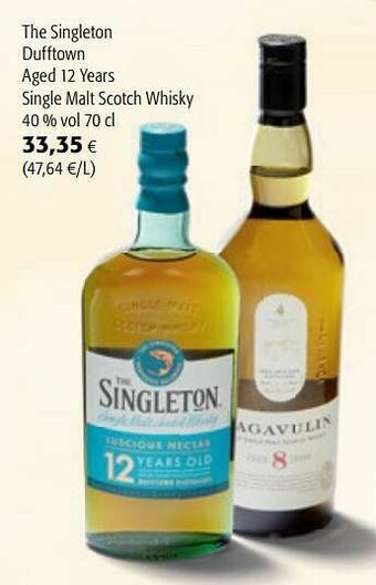 The singleton dufftown aged 12 years single malt scotch whisky