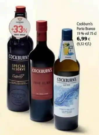 Colruyt Cockburn`s porto branco aanbieding