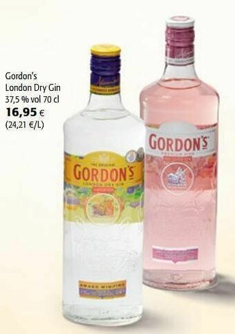 Gordon`s london dry gin