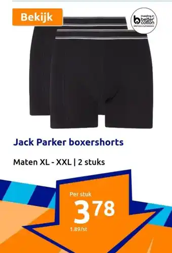 Action Jack Parker boxershorts aanbieding