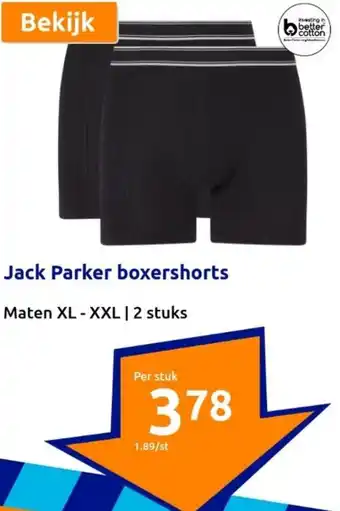 Action Jack Parker boxershorts aanbieding