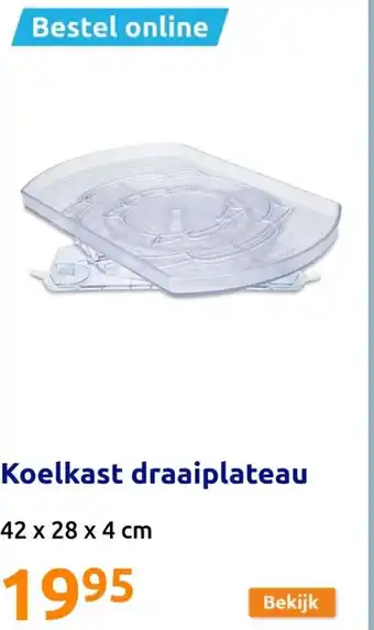 Action Koelkast draaiplateau 42 x 28 x 4cm aanbieding