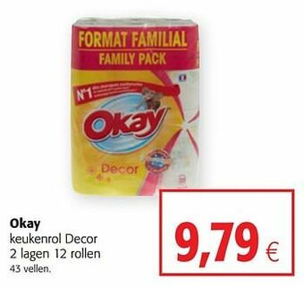 Colruyt Okay keukenrol decor aanbieding