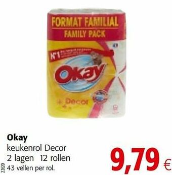 Colruyt Okay keukenrol decor aanbieding