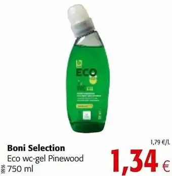 Colruyt Boni selection eco wc-gel pinewood aanbieding