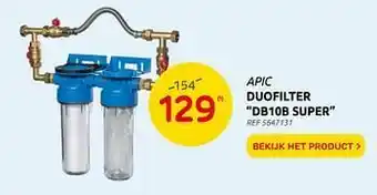 Brico Duofilter db10b super aanbieding