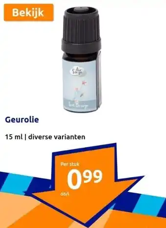 Action Geurolie aanbieding