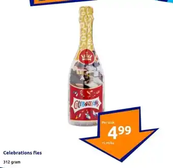 Action Celebrations fles aanbieding