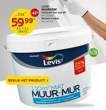 Brico Muurverf aanbieding