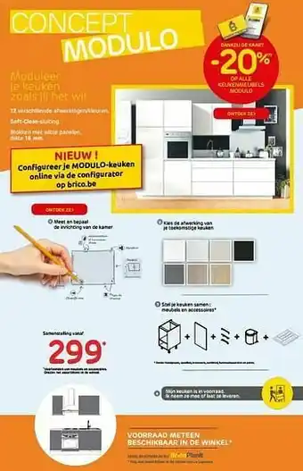 Concept modulo samenstelling vanaf