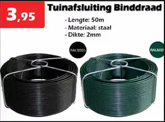 Tuinafsluiting Binddraad