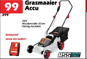 iTEK Grasmaaier Accu aanbieding
