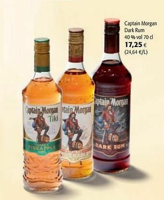 Colruyt Captain morgan dark rum aanbieding