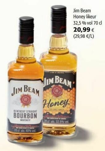 Colruyt Jim beam honey likeur aanbieding
