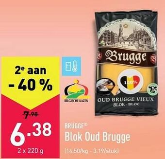 ALDI Blok oud brugge aanbieding