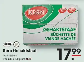 Sligro Kern Gehaktstaaf aanbieding