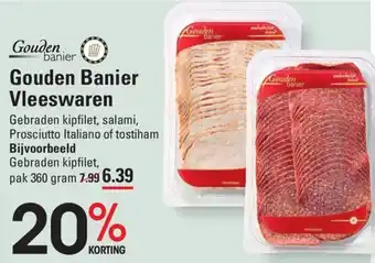 Sligro Gouden Banier Vleeswaren aanbieding