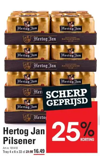Sligro Hertog Jan Pilsener aanbieding