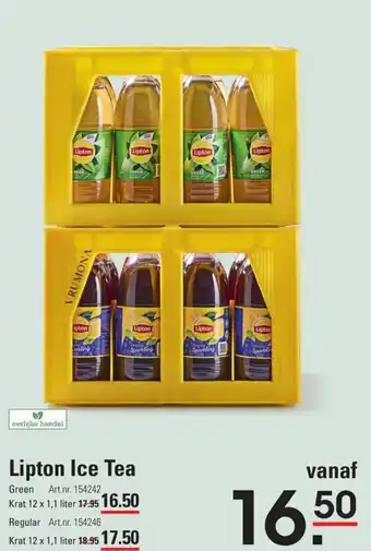 Sligro Lipton Ice Tea aanbieding