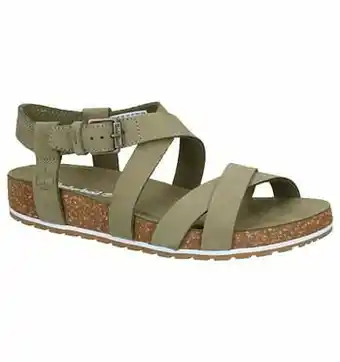 Timberland Malibu Waves Kaki Sandalen