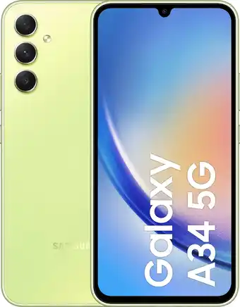 Krëfel Galaxy A34 5G 128 GB Awesome Lime aanbieding