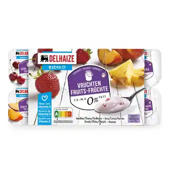 Delhaize Yoghurt | Fruit | 0% V.G aanbieding