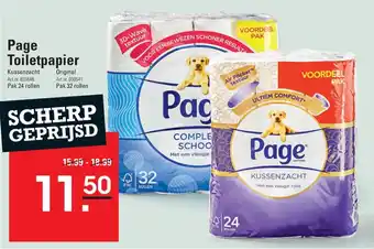 Sligro Page Toiletpapier aanbieding