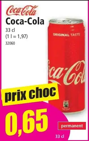 Norma Coca-Cola 33 cl aanbieding