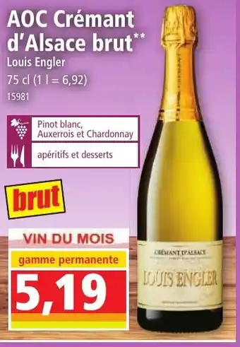 Norma AOC Crémant d'Alsace brut aanbieding