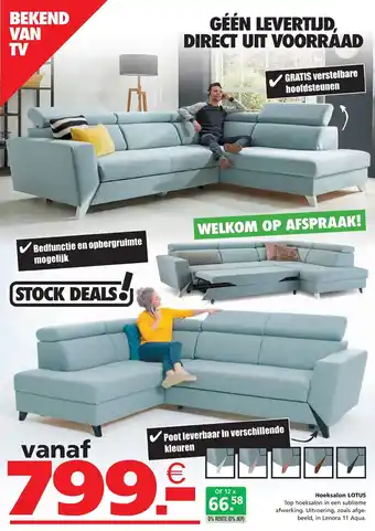 Hoeksalon Lotus
