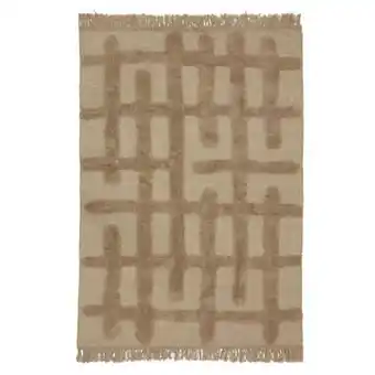 Kwantum Vloerkleed Zayante 160x230cm zand aanbieding