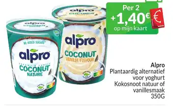Intermarché Alpro Plantaardig alternatief voor yoghurt 350g aanbieding