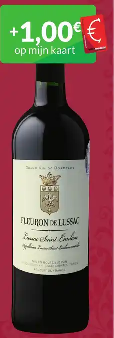 Intermarché AOP LUSSAC SAINT-EMILION 75cl aanbieding