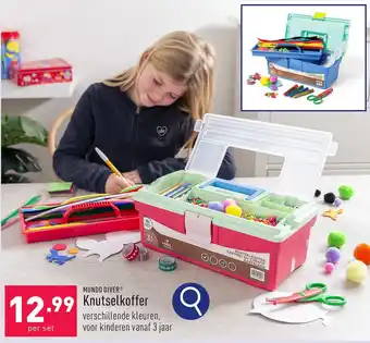 ALDI Knutselkoffer per set aanbieding