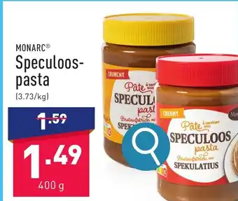 ALDI Speculoos pasta 400 g aanbieding