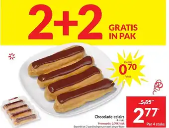 Intermarché Chocolade eclairs aanbieding