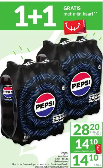 Intermarché Pepsi aanbieding