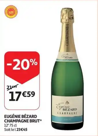 Eugenie bezard champagne brut 75 cl