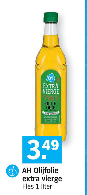 Albert Heijn AH Olijfolie extra vierge aanbieding
