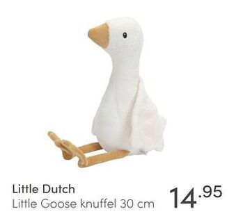 Baby & Tiener Little dutch little goose knuffel aanbieding