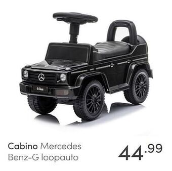 Baby & Tiener Cabino mercedes benz-g loopauto aanbieding