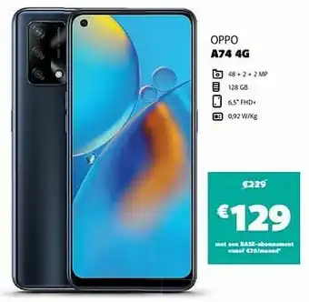 Base Oppo a74 4g aanbieding