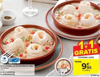 Carrefour Scharrolletjes op Normandische wijze Carrefour aanbieding