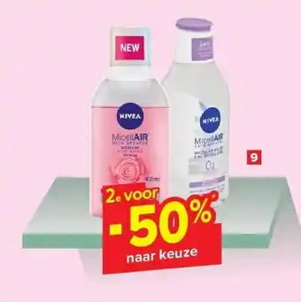 Carrefour Gamma micellair water Nivea aanbieding