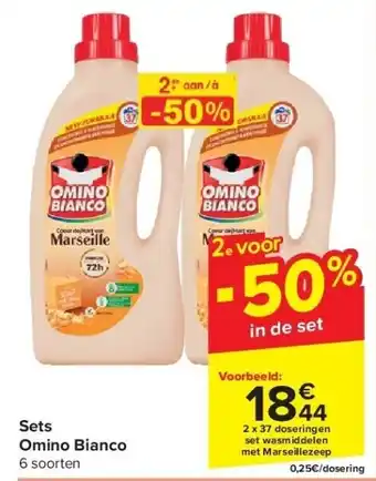 Carrefour Sets Omino Bianco aanbieding
