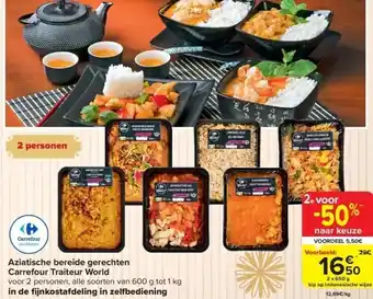 Carrefour Aziatische bereide gerechten Carrefour Traiteur World aanbieding