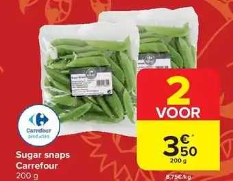 Carrefour Sugar snaps Carrefour aanbieding