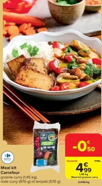 Carrefour Meal kit Carrefour aanbieding